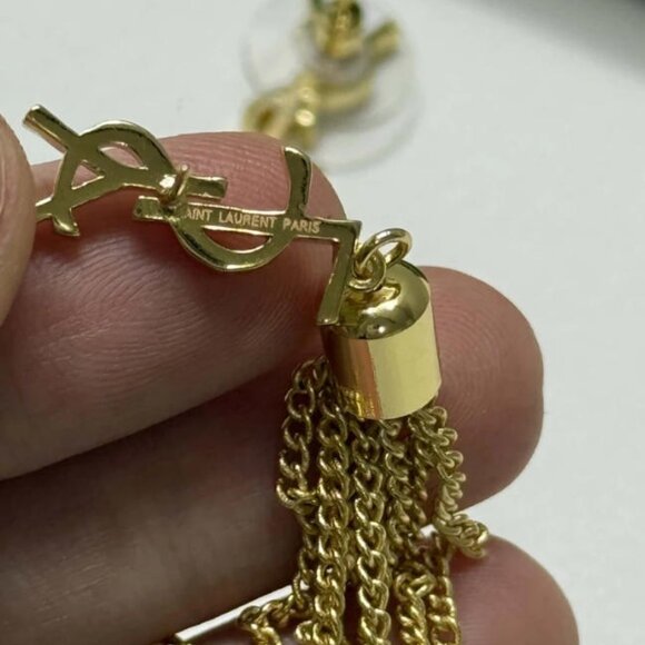 Yves Saint Laurent Earrings - Flawless with Original Box - Picture 5 of 6